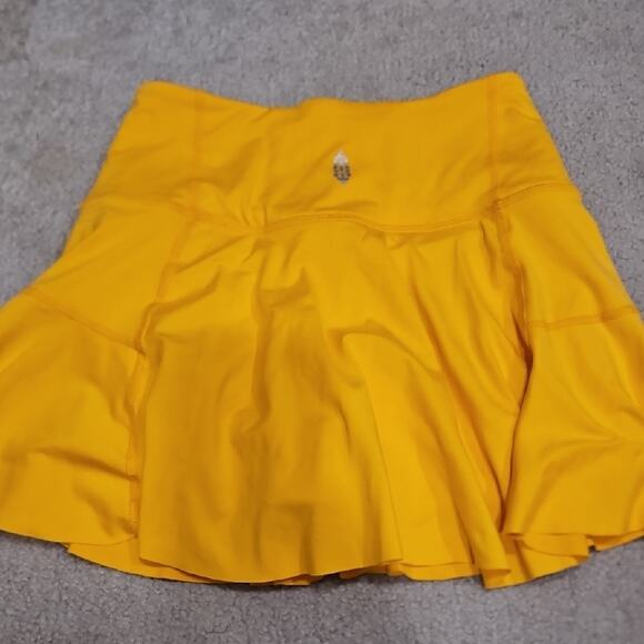 FP Movement Skort – Bright Yellow, XS - Picture 4 of 5